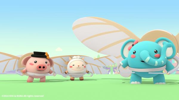 奥拉动漫和羚邦集团携手呈献 幼儿科普动画《奇奇和努娜》定档 11月6日央视少儿首播！