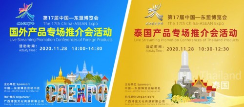  第17届中国-东盟博览会泰国及其他国外产品专场推介会成功举办