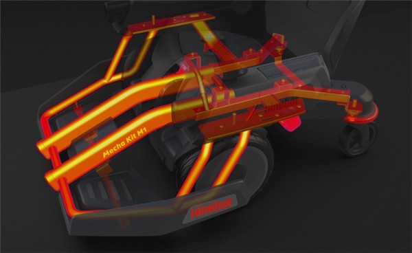 爆款预定！九号平衡车机甲战车改装套件漂移CS双重玩法，现已开启预售