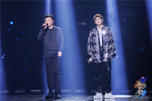 常石磊王源《我们的歌2》演绎《彩虹云朵》蝉联酷狗专区冠军