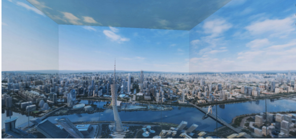  裸眼3D+720°CAVE影院+条形天幕，艾比森又一经典案例！