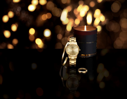 DANIEL WELLINGTON推出全新黄金色圣诞限定腕表