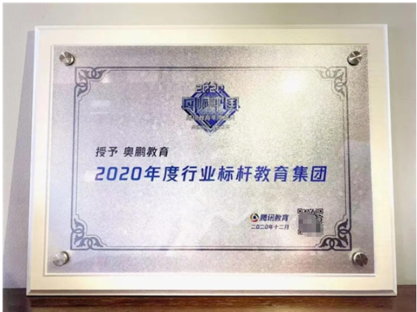 2020回响中国腾讯教育年度盛典举行，奥鹏斩获两项大奖