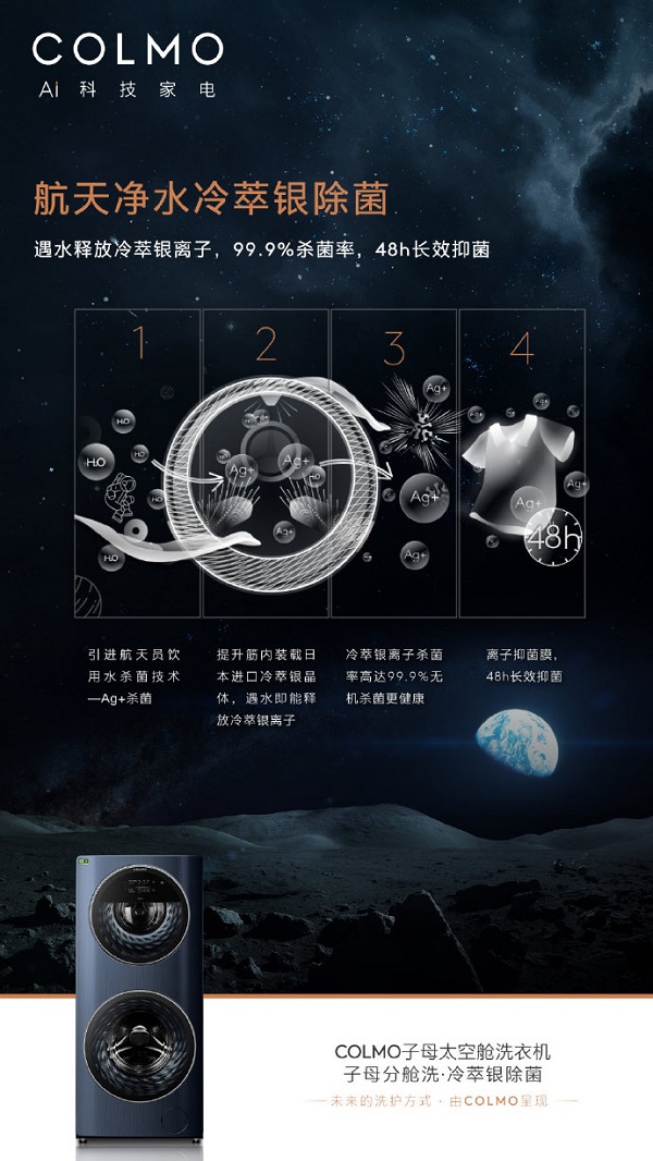  国内首家！COLMO太空舱洗衣机荣获智能家居产品信息安全认证