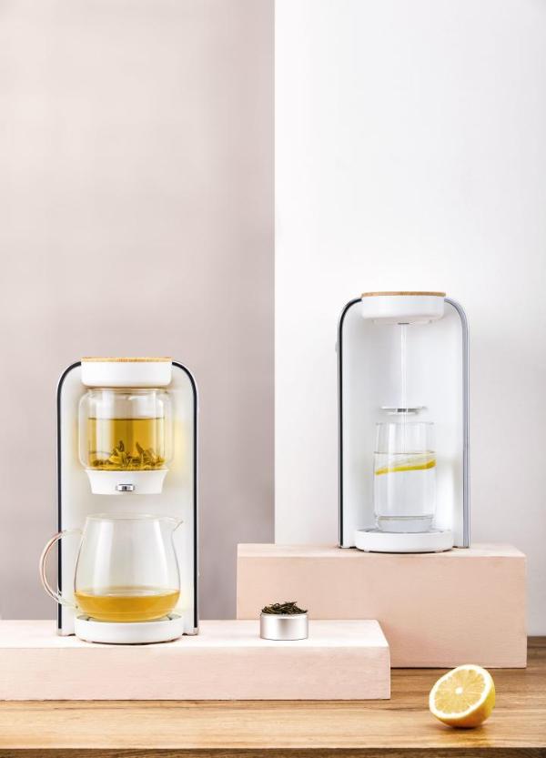 即热饮水机“新物种”，鸣盏即热茶饮机泡茶饮水二合一，澎湃来袭