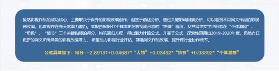 首个网络文学影视剧改编大数据预测发布 《诡秘》等46个潜力IP入榜