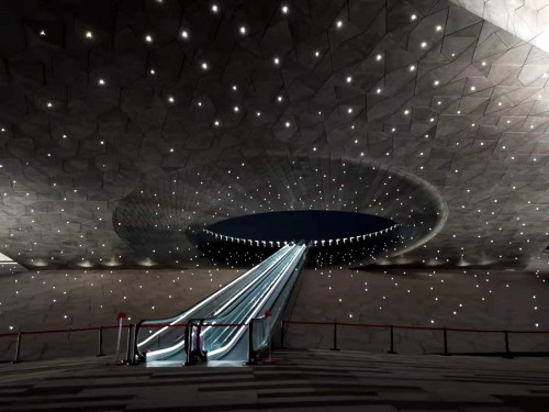  蒂森电梯中国区最长、最高步道亮相太原植物园