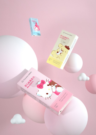 Hellokitty联名系列——全棉时代新品婴儿纯棉柔巾