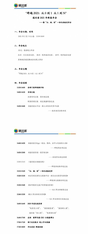 通付盾“云端”年会开启第十载前行之旅，一体化战略全面启动