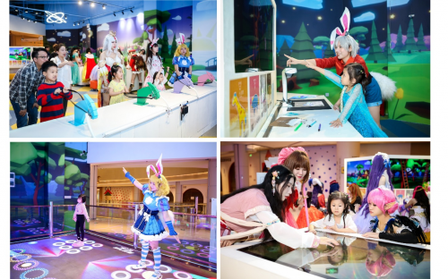潮创变身Cosplay有趣吸睛 近百个“动漫角色”亮相横琴创新方