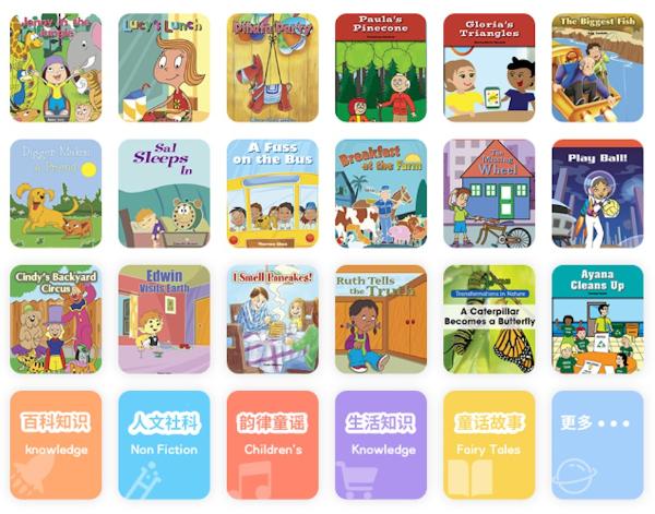 孩子的阅读不该只有童话，ABC Learning 为中国孩子提供海量科普读物！