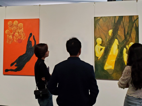 李霖、吴玥婷等艺术家力作走进罗湖美术馆，共同演绎“节奏中的我们”