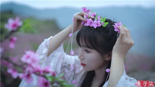 看李子柒做桃花酒，酒不醉人人自醉