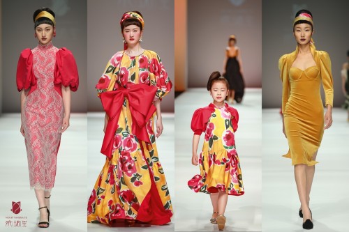 上海时装周叶青携婉珺玺女王归来 《镜·花·园》致敬海派文化