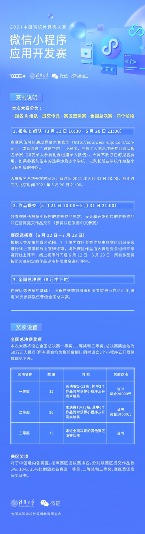 2021高校微信小程序应用开发赛正式启动！