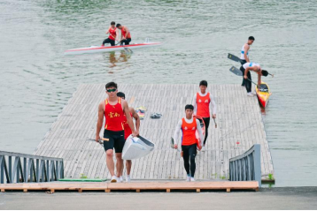 一起开炮 乘风破浪 长城炮助力全运会皮划艇资格赛