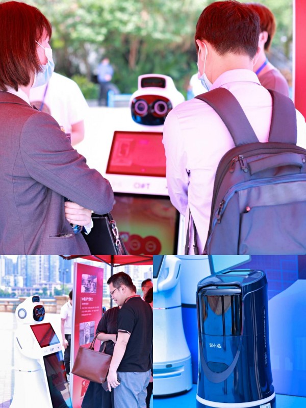 为群众办实事 中智卫安携AI机器人与广州物协“组团”进社区