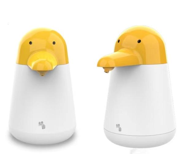 带娃小助手：小顽鸭自动感应语音洗手机引导正确洗手