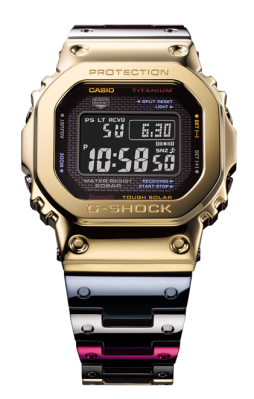 金属进阶 大胆玩色 G-SHOCK全新配色GMW-B5000TR耀世登场
