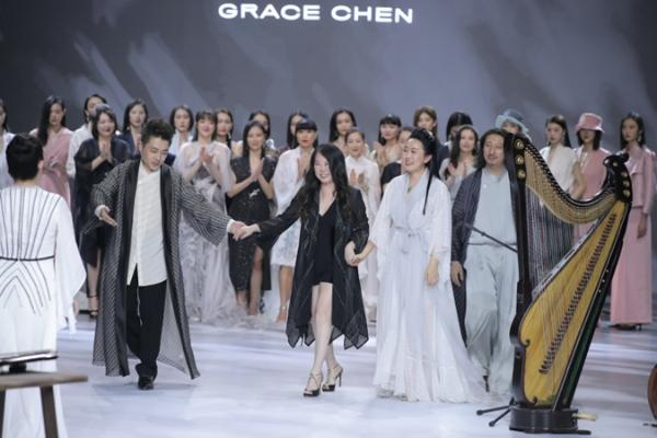 中国文化年开启GRACE CHEN 2021 SS中国风雅•琴系列发布
