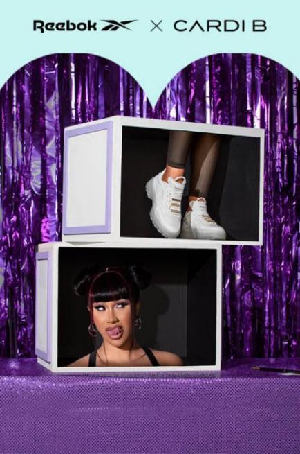 Reebok X Cardi B联名炸场回归！ 首次释出服装系列搭配全新鞋款配色