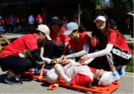 “红气球”定向越野赛（北京站）暨京津冀应急救护达人大赛圆满举行