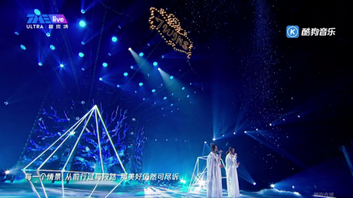 酷狗直播TMElive成歌曲宣发新阵地，Twins线上首唱新歌《小小女人》