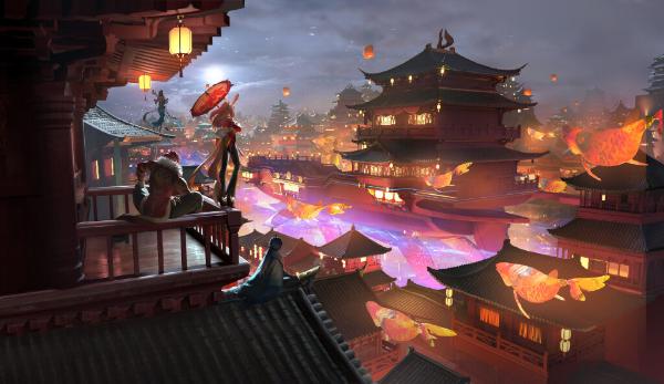 梦回长安,王者荣耀IP共创计划长安赛年首部剧本游戏预约开启!