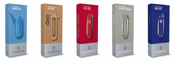 Victorinox 维氏推出焕新、时尚、多彩的典范缤纷系列 为你的生活增添一抹色彩
