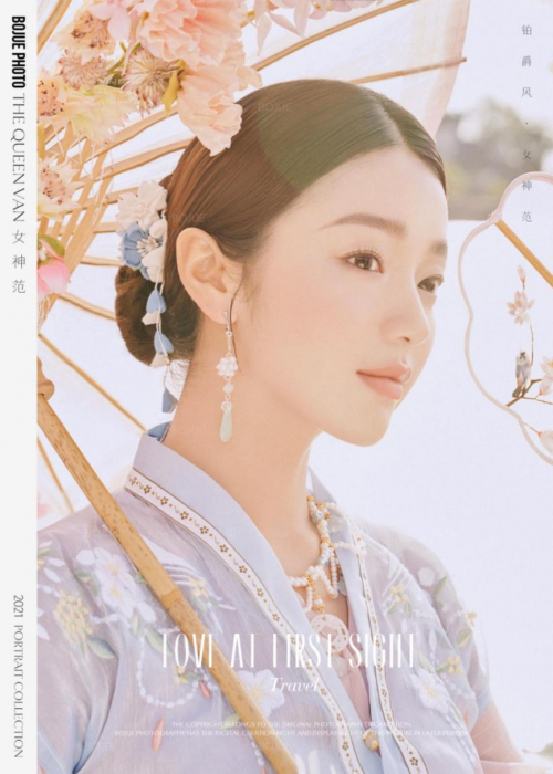 温婉VS大气，铂爵旅拍打造古今女神范儿