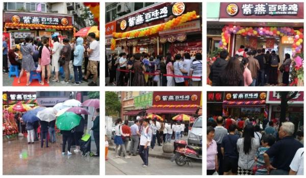 湖南招商加盟“一条龙”扶持，紫燕百味鸡等你来