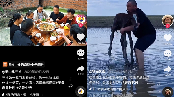 抖音发布首份三农数据报告，农村生活和美食内容最受欢迎