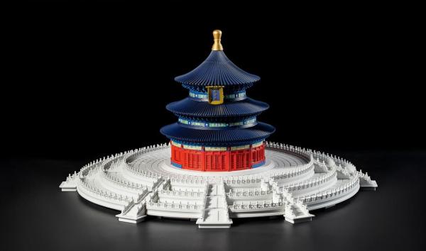 惊艳世界的中国积木：千年榫营造积木 天坛纪念版，看一眼就想要！