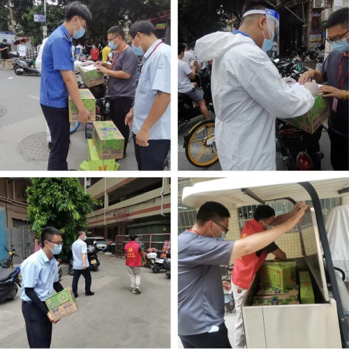 疫情无情妆妍有情，又一批抗疫物资送达前线助力