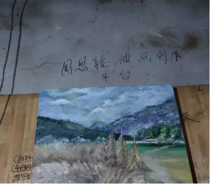 一个被群嘲的画家：就因为我是收废品的，他们说我画画是浪费颜料