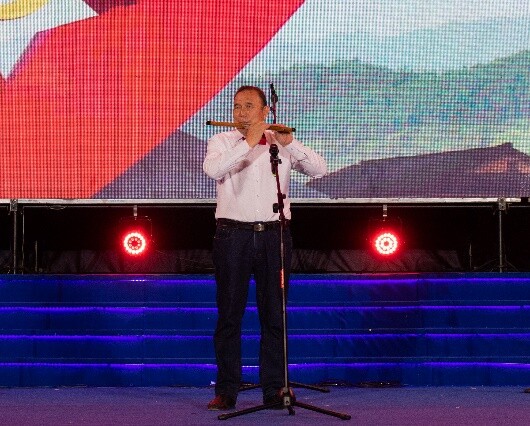  百年华诞喜同庆 唱响红歌颂党恩 那香海第六届社区文化艺术节开幕式