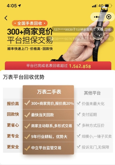 万表717二手名表节，行业独创、买、卖不怕没好价！