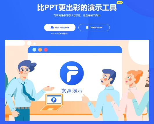 来画Perfoo：上帝视角的创意演示工具，颠覆你对演示的想象！