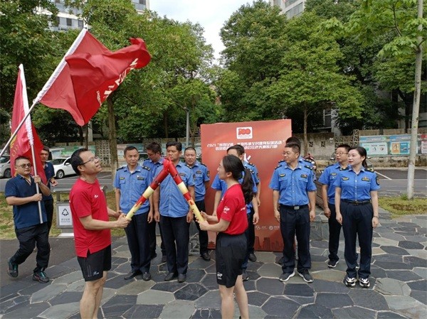 “辉煌足迹·火炬传承”全民健身系列活动之火炬传承跑 （湖南常德站）盛大起航