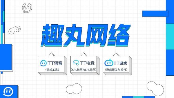 TT语音+TT电竞正向互补，趣丸网络的游戏电竞全产业布局