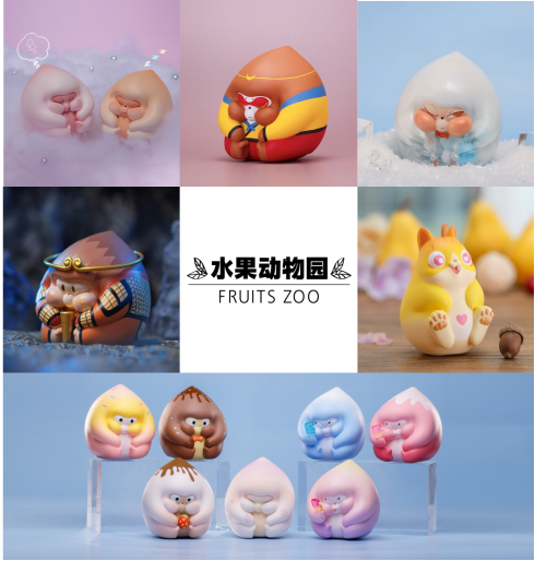 国内插画师梁毅创作水果动物园，新成员虎桔实在太萌啦！