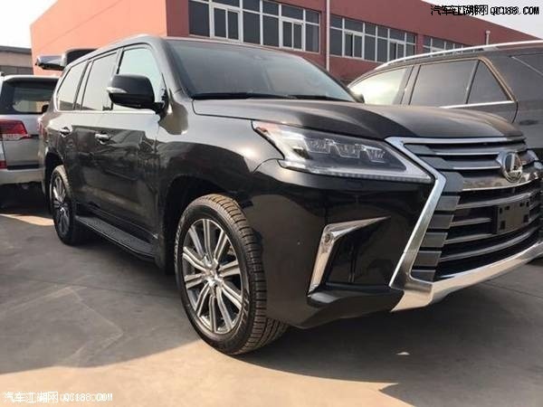 平行进口车17款雷克萨斯LX570到店实拍