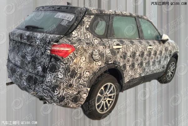 原创华晨中华V7 2.0L手动挡车型路试谍照