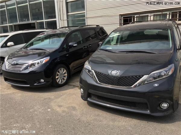 2017款丰田塞纳两驱XLE七座墨西哥版解读