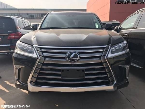 平行进口车17款雷克萨斯LX570到店实拍