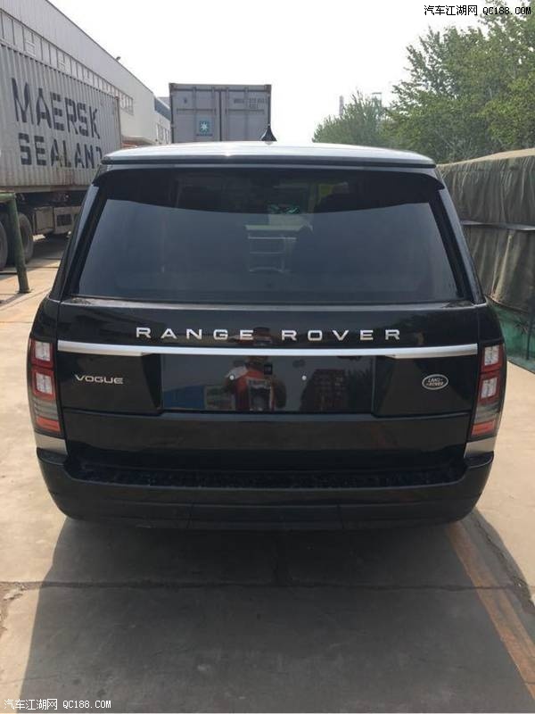 17款路虎揽胜3.0黑咖汽油行政加长版价格