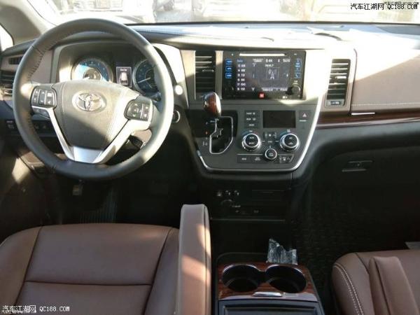 2017款丰田塞纳四驱顶配感应氙灯体验