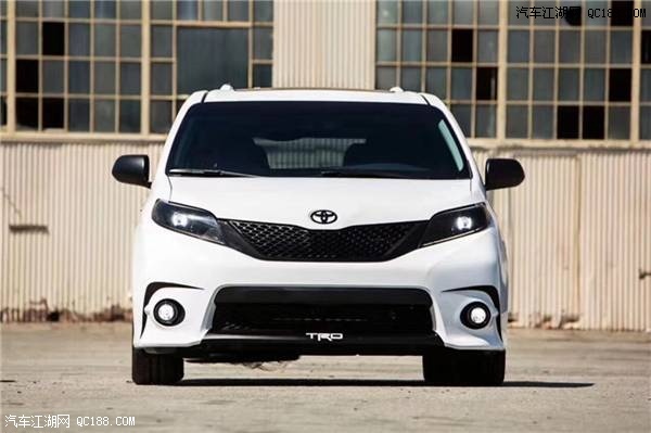 2017款丰田塞纳两驱XLE七座墨西哥版解读