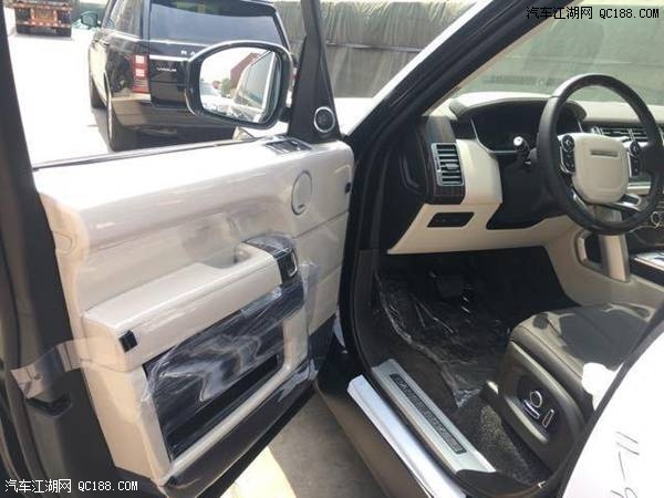 17款路虎揽胜3.0黑咖汽油行政加长版价格