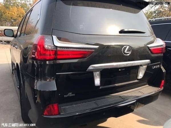 平行进口车17款雷克萨斯LX570到店实拍